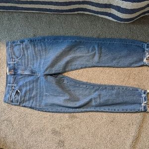 Madewell high rise slim boyjean